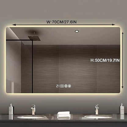 Bathroom Mirror with LED Lights，LED Bathroom Mirror，Smart Lighted Bathroom - Image 2