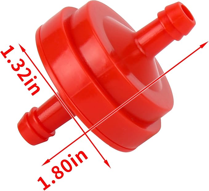 10 Pack Lawn Mower 1/4 Inch Inline Gas Fuel Filter - Image 9