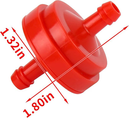 10 Pack Lawn Mower 1/4 Inch Inline Gas Fuel Filter - Image 9