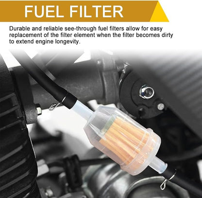 2PCS Gas Inline Fuel Filters - Image 3