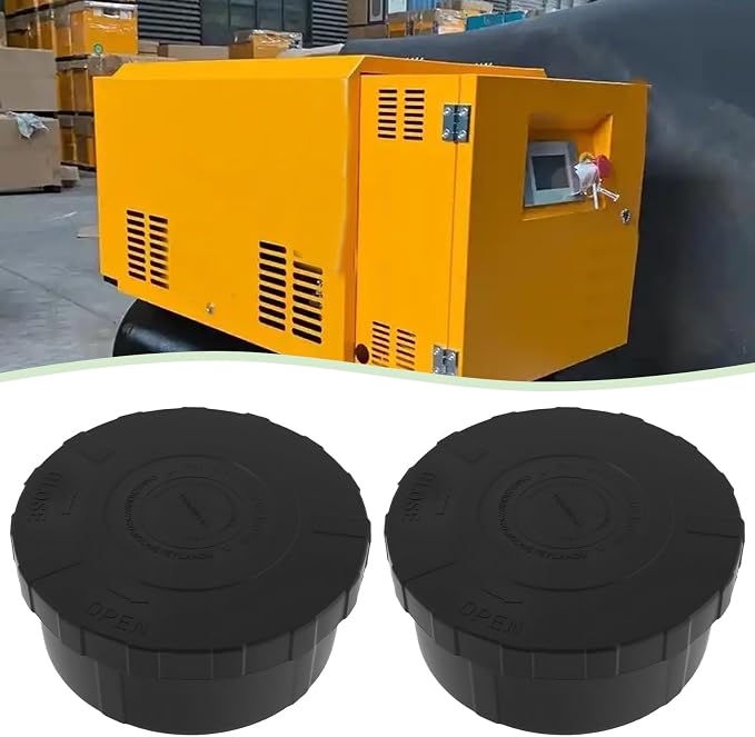 eMagTech 2PCS Air Compressor Silencer 3/4 Inch 25mm Compatible - Image 2