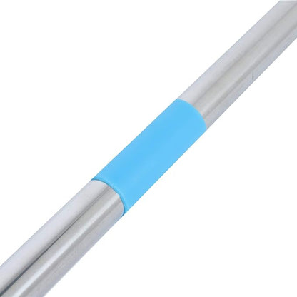 Multifunctional Broom, Telescopic Carpet Rake Rubber Pp 12.6in Brush Easy Wash - Image 8