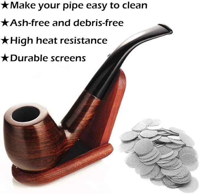 150pcs Stainless Steel Pipe Filters, 20mm/0.79 Inch Smoking Screens Pipe - Image 4