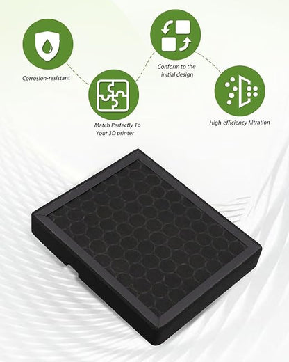 2Pcs Activated Carbon H2D H2S Air Filter Fit - Image 6
