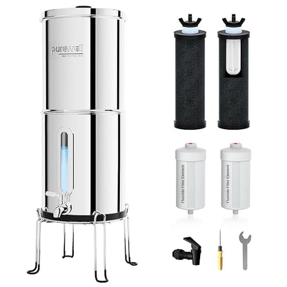 Purewell 2.25G Gravity Water Filter System by Purewell