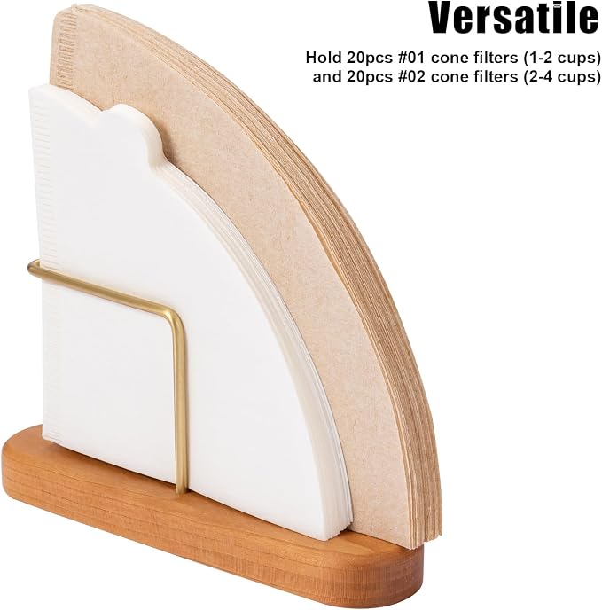 Cone Coffee Filter Holder, Stand Coffee Filter Storage, Coffee Filter Container - Image 4