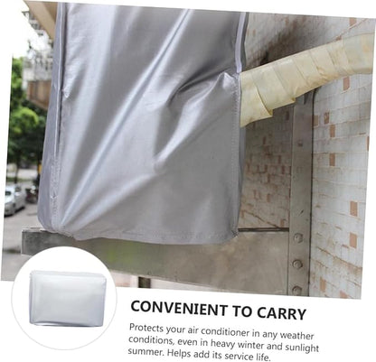 Happyyami Air Conditioner Hood Air Conditioner Cover Weatherproof Easy to Clean - Image 3