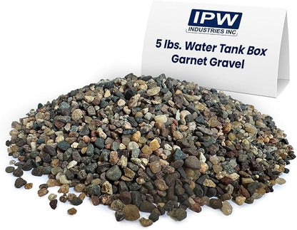 IPW Industries Inc., 5lbs. Water Tank Box Garnet Gravel by Isopure_WaterIPWINDUSTRIES
