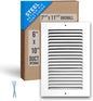 Fits 6x10 Duct Opening | Steel Return Air Grille by Handua | Vent Cover Grill by Handua