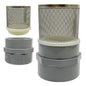 3 inch stainless steel filter DN80/3" Grey PVC Suction Strainers used to remove by Cotonlake