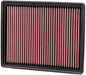K&N Engine Air Filter: Reusable, Clean Every 75, 000 Miles, Replacement Car Air by KNEngineeringInc