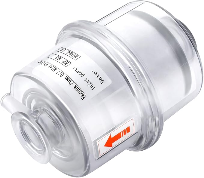 Oil Mist Filter, KF25 Vacuum Pump Exhaust Filter, 95% Efficiency Oil Mist by PerCbynne_US