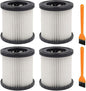 4 Pack DCV5801H Wet/Dry Vacuum HEPA Replacement Filter Compatible by Intrbleu