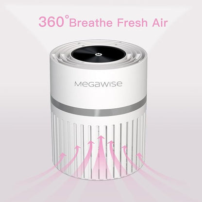MEGAWISE EPI810 Air Purifier forLarge Room, 215 sq ft Coverage, Real-Time Air - Image 6