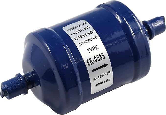 Refrigerant Filter Dryer Liquid Line Filter Drier 3/8 IN Sweat SDML-083S by Unknown