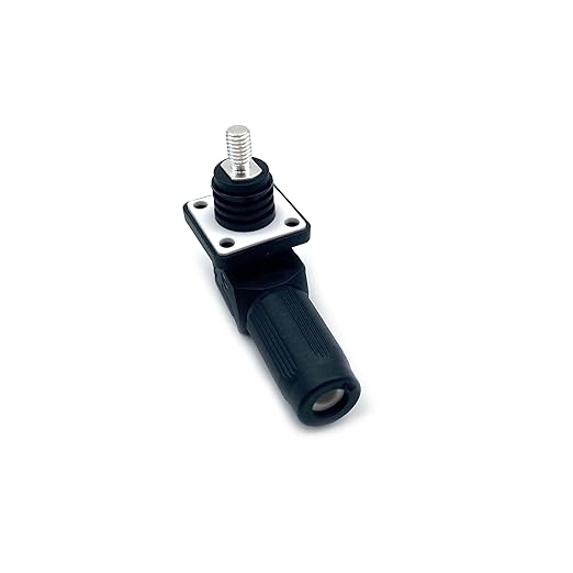 250A Battery Energy Storage Connector, 70mm² High Current Connectors IP67 Waterproof Stud Wiring Power Adapter Quick Plug Terminal Right Angle Plug and Socket (1500V Black)