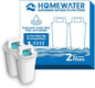 HOMEWATER Pitcher Replacement Water Filter Cartridge, BPA-Free ABS Material by HomeWater