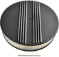 14 x 3 Inch Round Black Air Cleaner Kit Half Finned Drop Base Compatible by TBAPFS