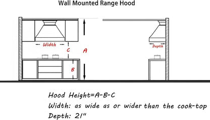 CHETTO C Stainless Steel Range Hood Cover - Image 7