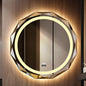 LED Bathroom Mirror with Lights and Demister Pad Wall Mounted Touch Sensor by Unknown