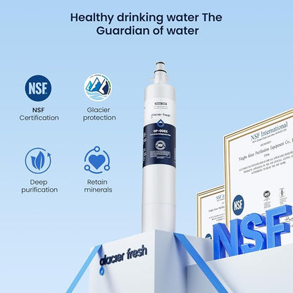 GLACIER FRESH Replacement for RPWFE, RPWF Refrigerator Water Filter, Compatible - Image 7