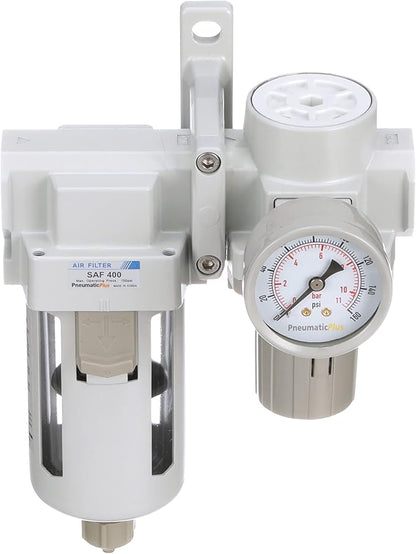 PneumaticPlus SAU420-N06G Compressed Air Filter Regulator Combo 3/4" NPT - Image 6