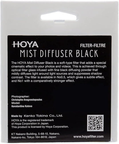 Hoya 52mm Mist Filter Black Diffuser No. 0.5 - Image 5