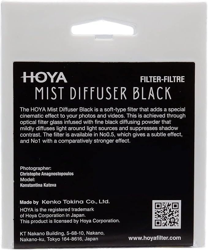 Hoya 67mm Mist Filter Black Diffuser No. 0.5 - Image 5