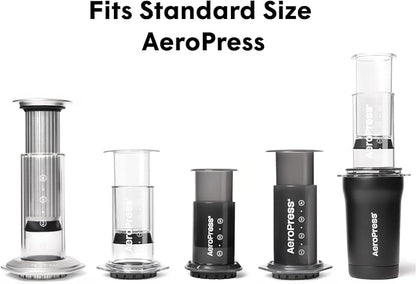 AeroPress Coffee Maker White Paper Micro-Filters, Compostable Coffee Filters - Image 8