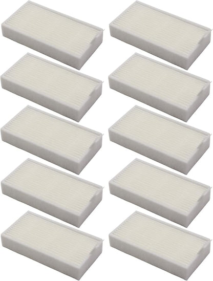 10pcs HEPA Filter for ILIFE Vacuum Cleaners, Replacement Filters for ILIFE V3 by Unknown