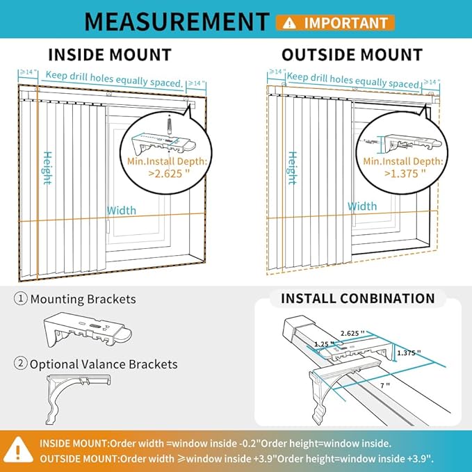Blindify Motorized Vertical Blinds, Blackout Sliding Door Shades Vertical Shades Remote Control Customize, Light Grey