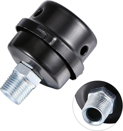 1/2" Thread Male Thread Diameter 20mm Air Compressor Silencer Filter, Thread - Image 5