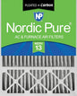 Nordic Pure 20x25x5 Honeywell Replacement Air Filters MERV 13 Plus Carbon 1 Pack by NordicPure