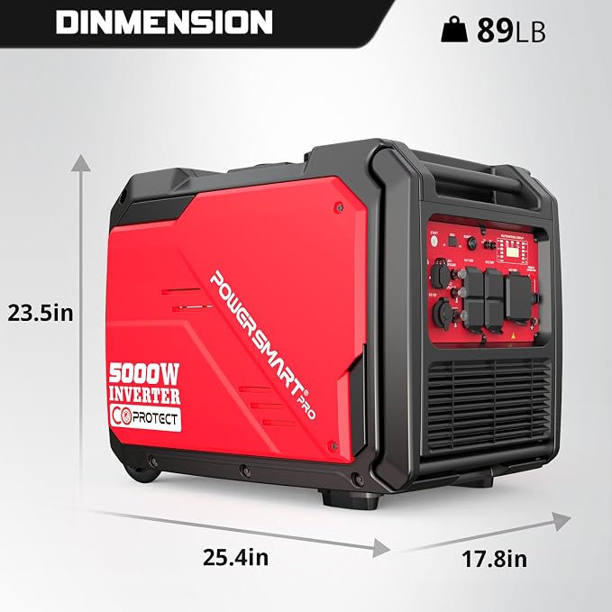 PowerSmart 5000-Watt Portable Inverter Generator - Image 7