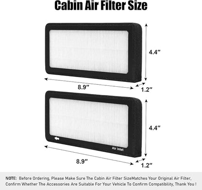 CF12554, Cabin Air Filter with activated carbon particle - Image 2