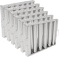 6Pcs 19.5W x 15.5H x 1.78TH Inch Commercial Hood Filters, 430 Stainless Steel 5 by LOYALHEARTD