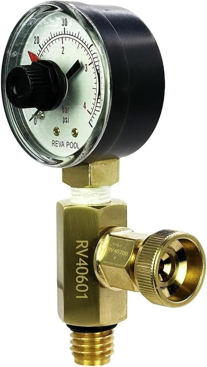 RV40601 Brass Replacement Air Relief Valve Adapter | Compatible by REVAPOOLProductsInc
