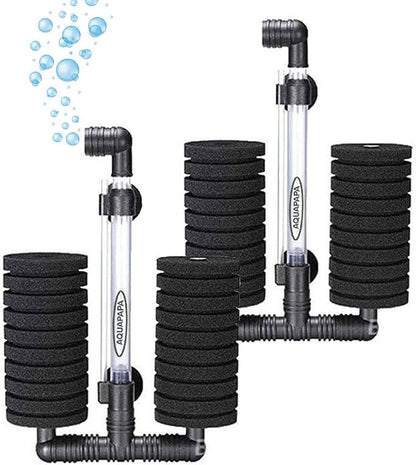 Aquarium Bio Sponge Filter 2 PCS by Aquapapa