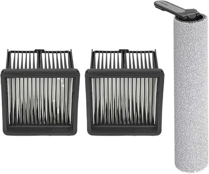 wet dry vacuum cleaner, Roller Brush + HEPA Filter，Compatible by Unknown