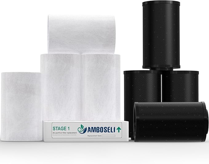 9 Pack Air filte-r Replacement Bundle Compatible by Amboseli