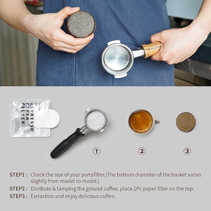 watchget 53mm Espresso Paper Filters - Image 4