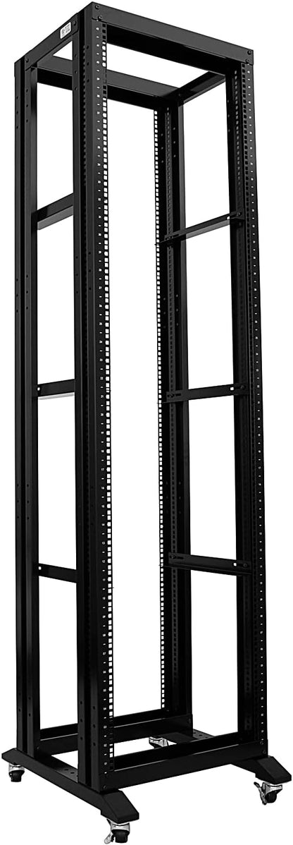 Raising Electronics Server Rack Open Frame Rack 4 Post 19 inch Adjustable by RAISINGELECTRONICS