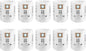 10 Pack Shop Vac 10-14 Gallon Vaccum Bags, ALYYDBG Type F 90662 9066200 9066233 by ALYYDBG