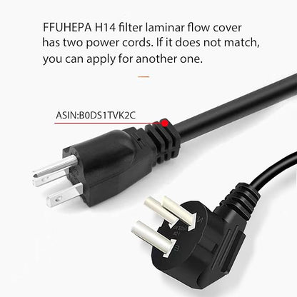 FFU HEPA H14-Filter Laminar Flow Hood Updated FanFilter Unit（Include HEPA - Image 8