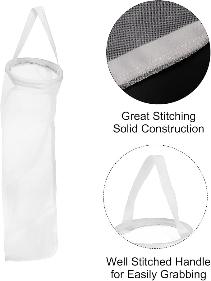 uxcell Paint Filter Bag 40 Mesh Nylon Strainer - Image 4