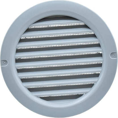 VENTS-US - 4" Round Light Grey Plastic Vent Cover - Image 3