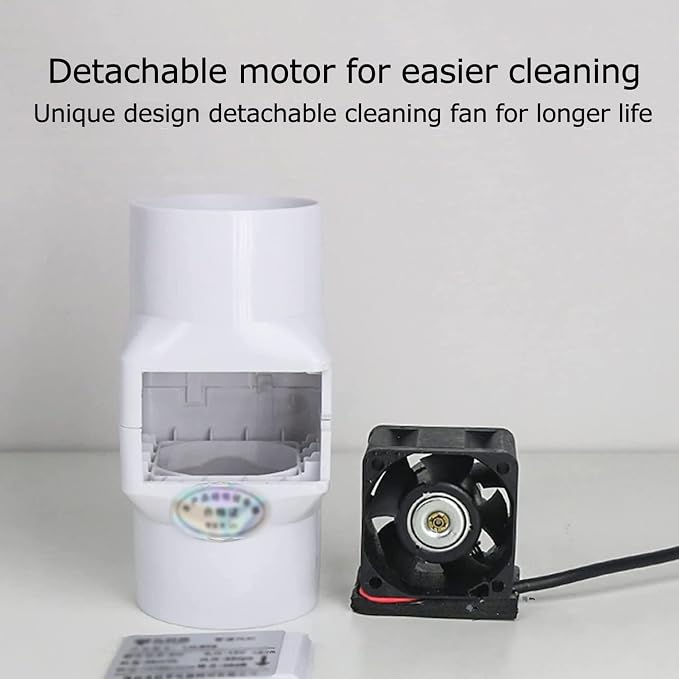 Inline Extractor Duct Fan with Speed Controller 3 Inch/75mm Air Diffuser - Image 6
