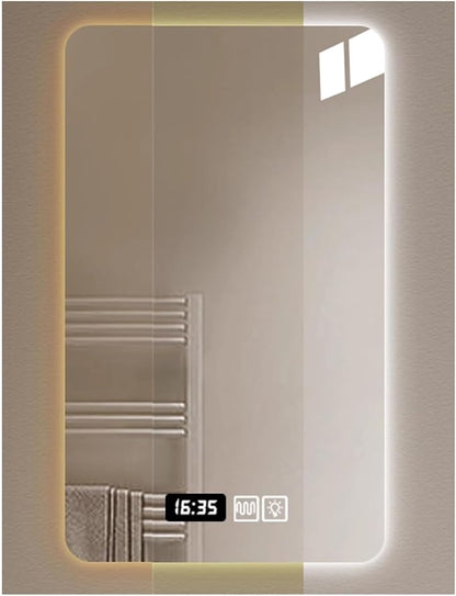 Bathroom Mirror with LED Lights，Bathroom Led Mirror ，Backlit Bathroom Mirror by ZXCASDF