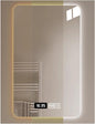 Bathroom Mirror with LED Lights，Bathroom Led Mirror ，Backlit Bathroom Mirror by ZXCASDF