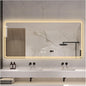 Smart Lighted Bathroom Mirror for Wall，Bathroom Mirror by ZXCASDF